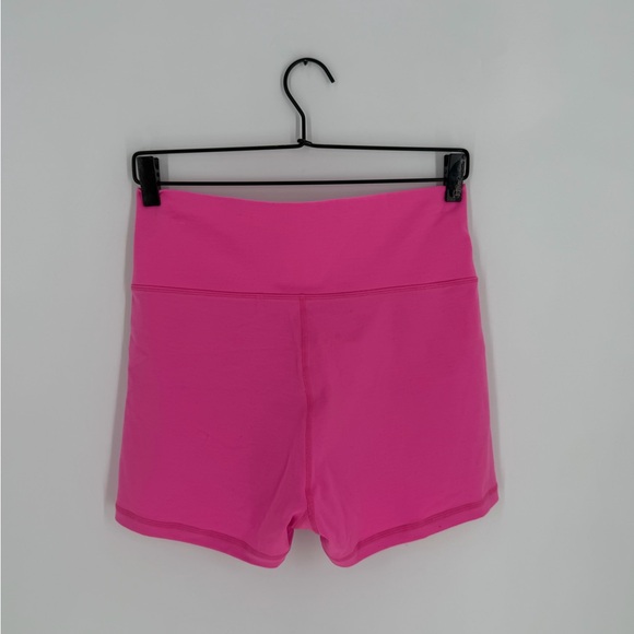 Kith Workout Set Alex Sports Bra & Biker Shorts In Ultra Pink - Picture 9 of 10